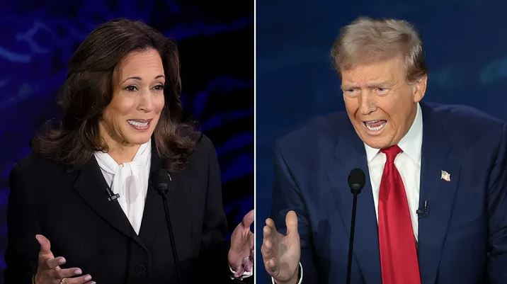 Donald Trump vs Kamala Harris in Presidental Debate 2024